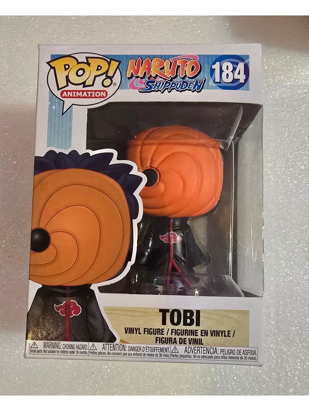 Funko Pop! Vinyl: Animation Naruto Shippuden #184 Tobi Vaulted